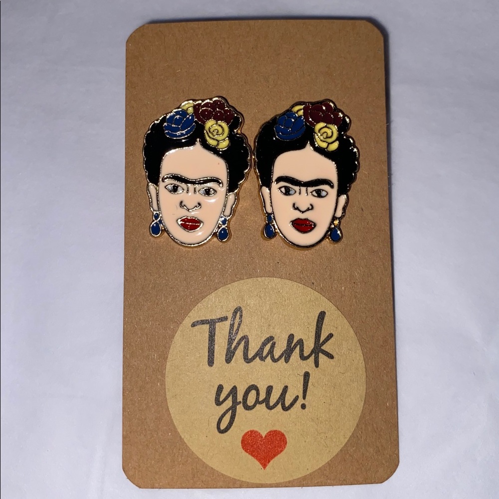 Frida kahlo earrings for Women / earring studs